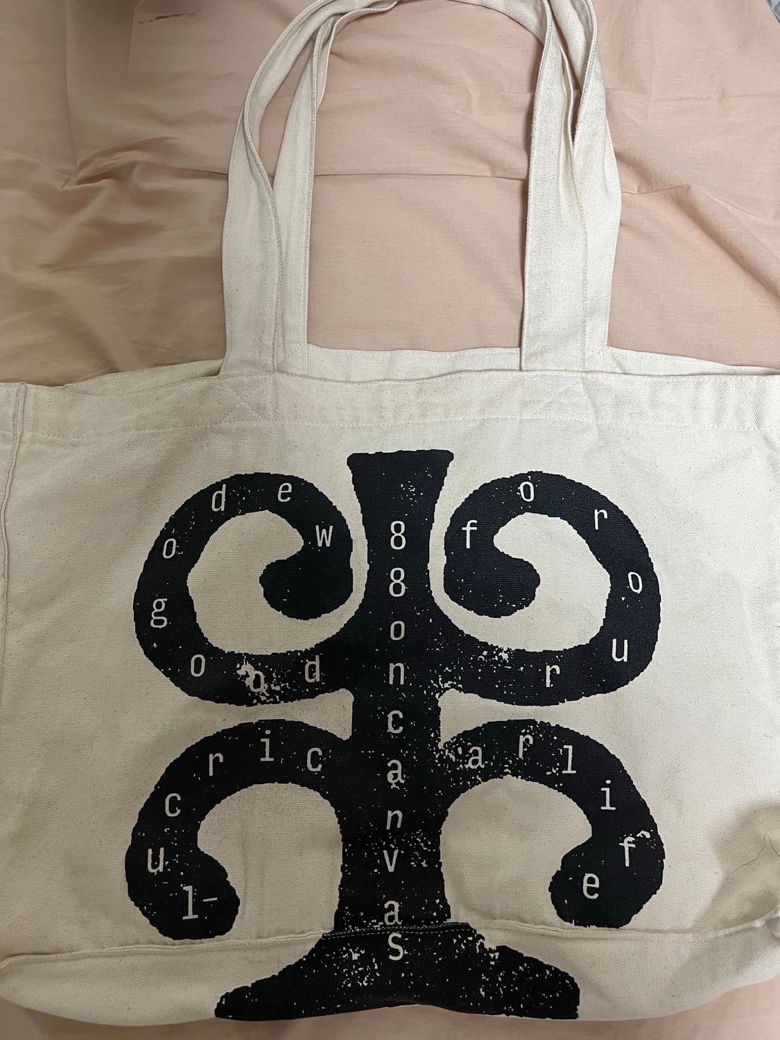 88curate 캔버스 백 상품이미지1