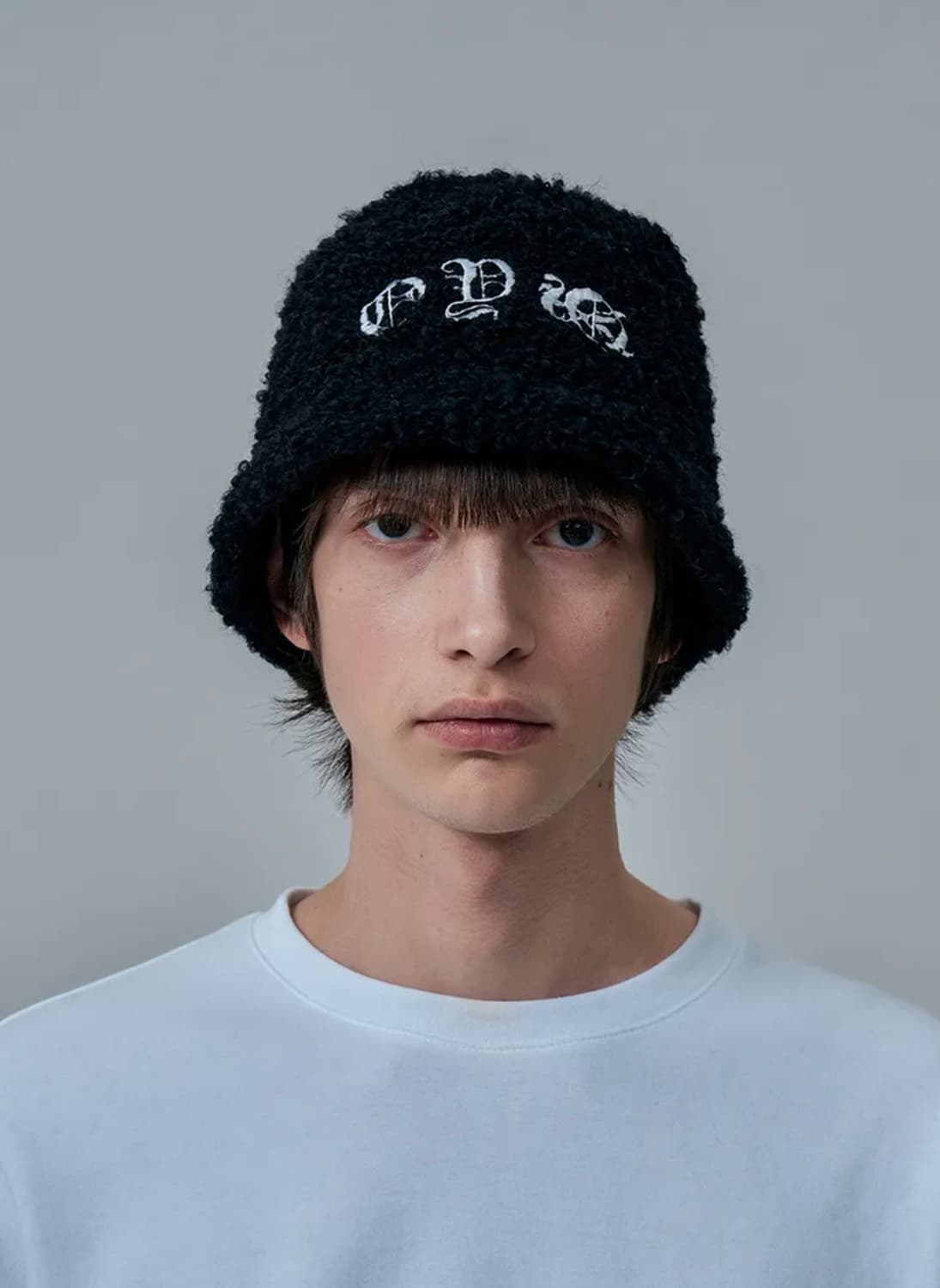 오와이(OY) 데빌 로고 부클 버킷햇 상품이미지1