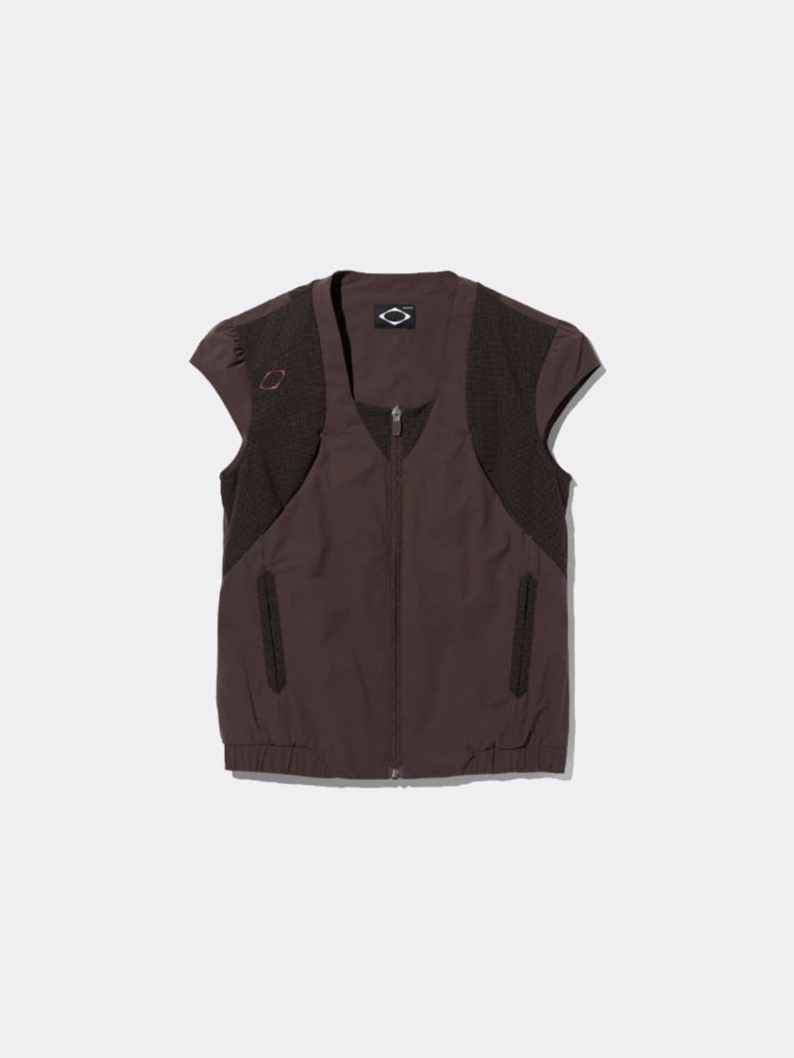 MSCHF COLOR BLOCKED TRACK ZIP-UP brown 상품이미지1