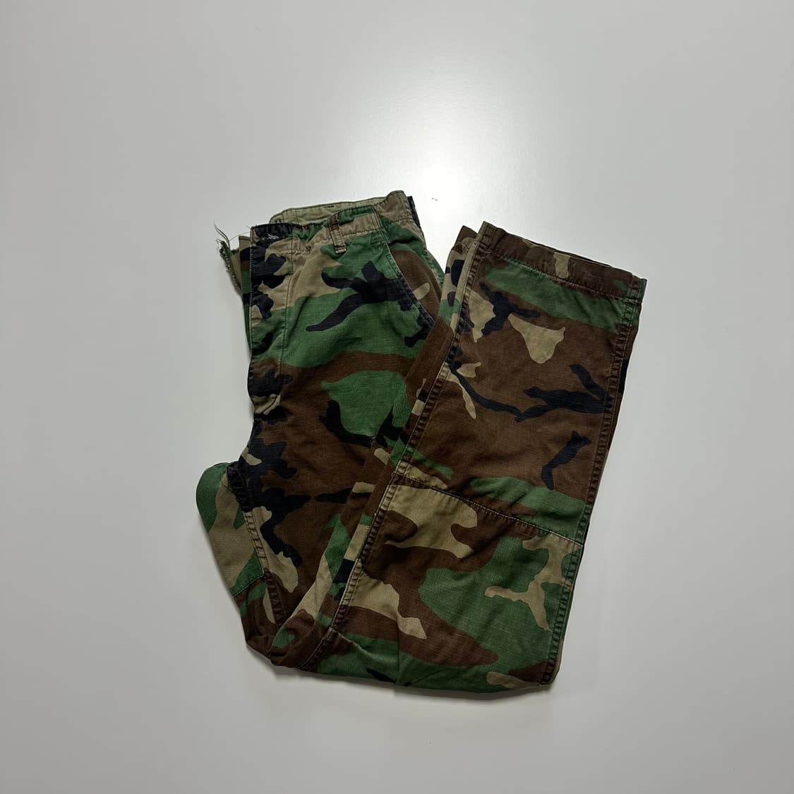 오리지널 우드랜드 카모 BDU 카고 팬츠 상품이미지4