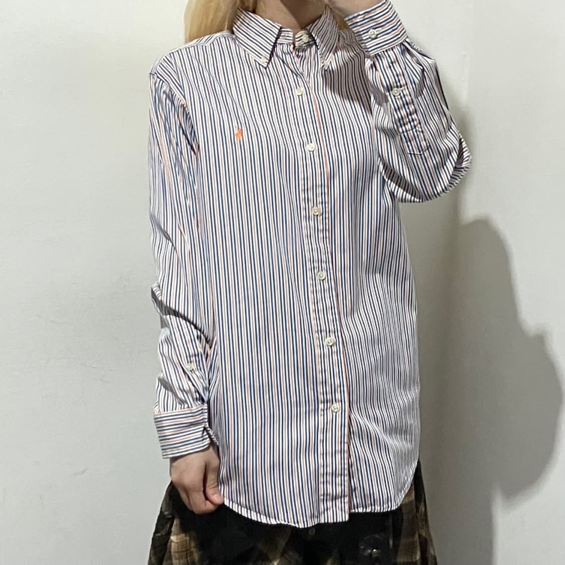 폴로 랄프로렌 스트라이프 셔츠(p27) 상품이미지1