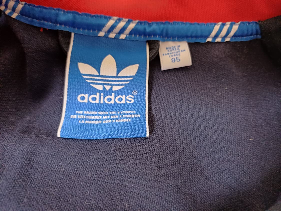 아디다스 유로파 트랙탑 져지 네이비/레드 상품이미지3