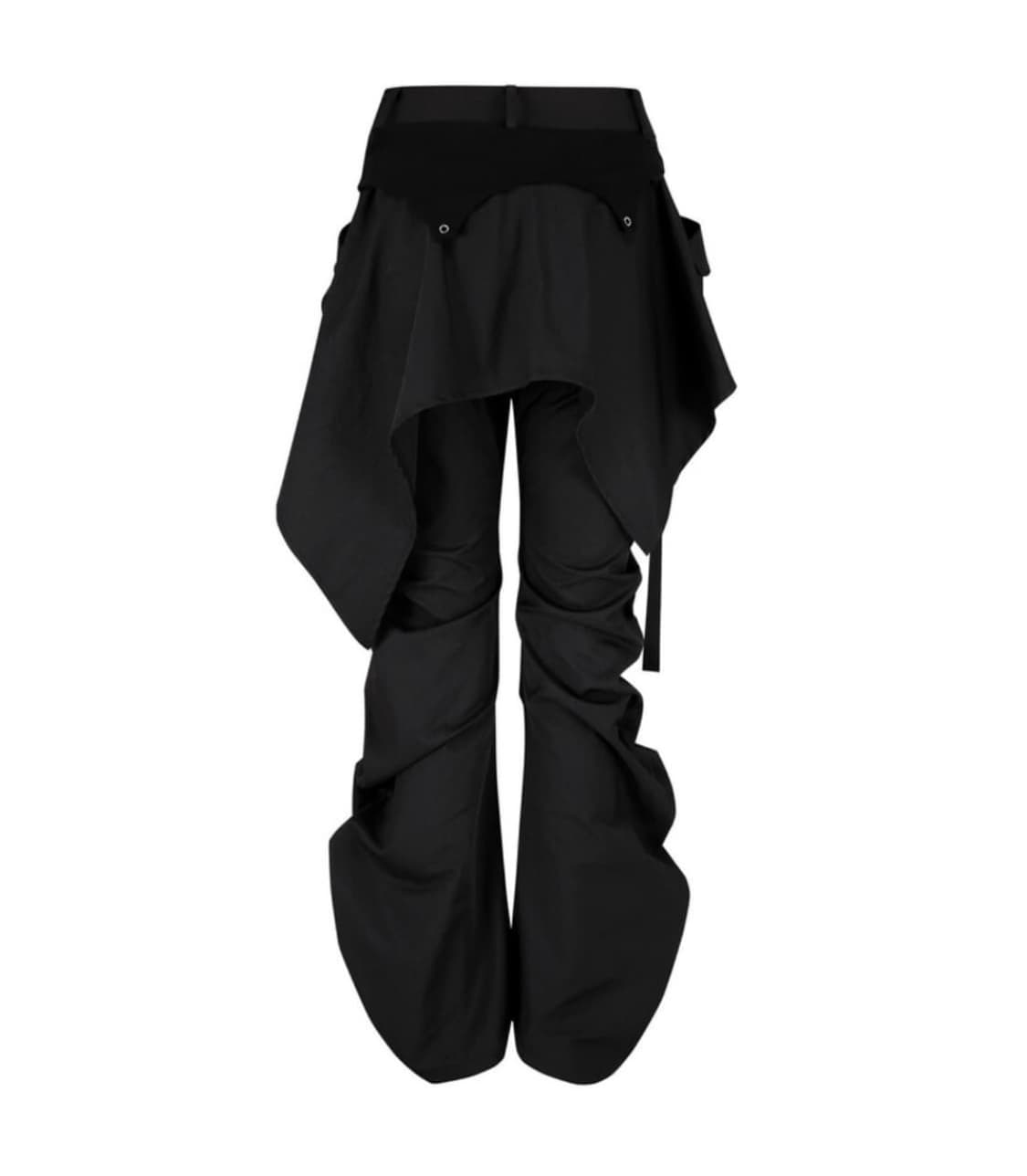 Kashiko Layered Strap Pants Khaki 상품이미지2