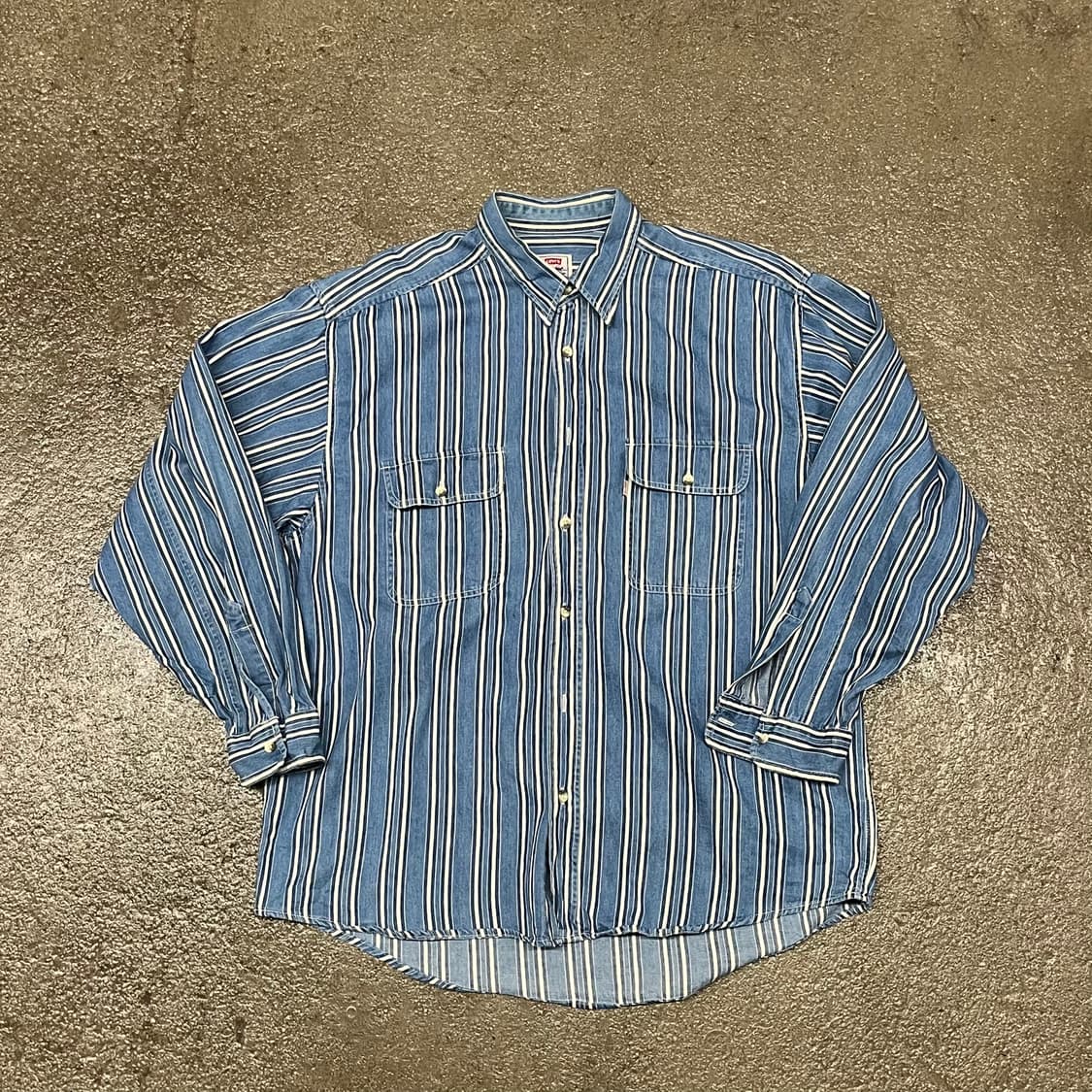90s 리바이스 스트라이프 셔츠 (105-110) 상품이미지3