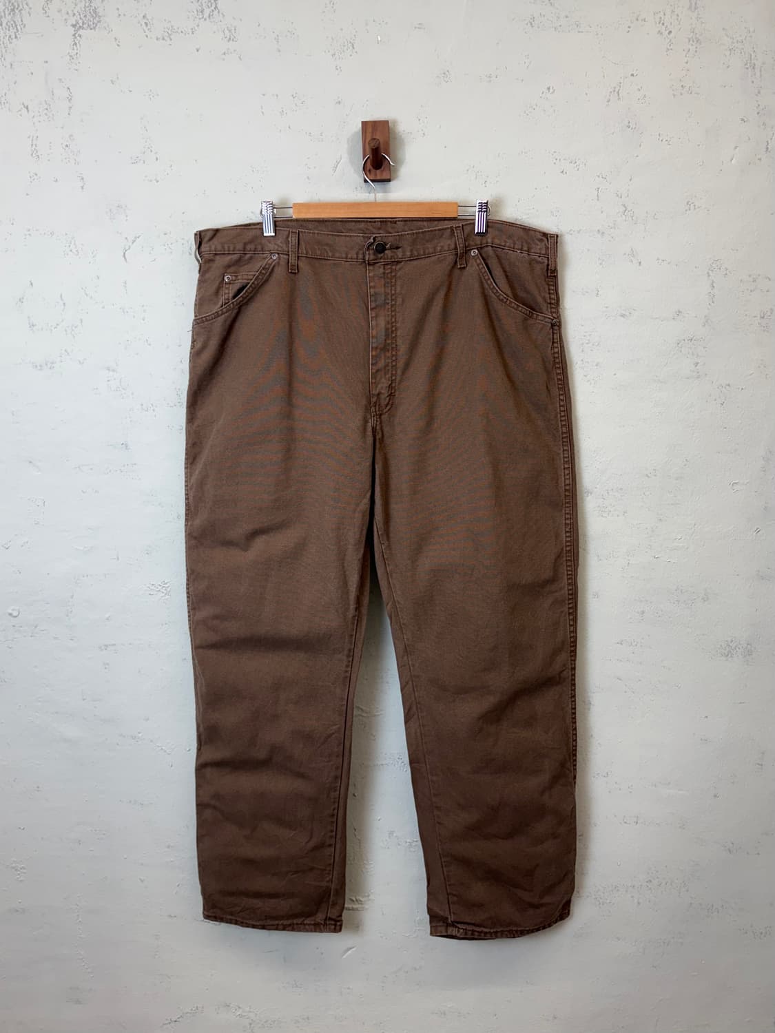 디키즈 구형 빈티지 카펜터 워크팬츠 브라운 상품이미지2