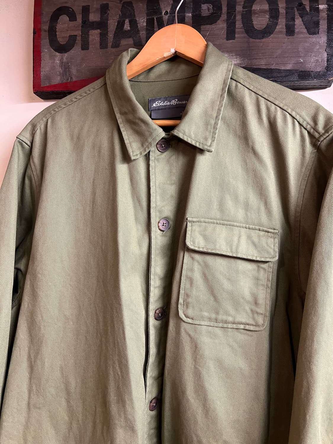 Eddie Bauer Work Jacket Khaki 상품이미지3