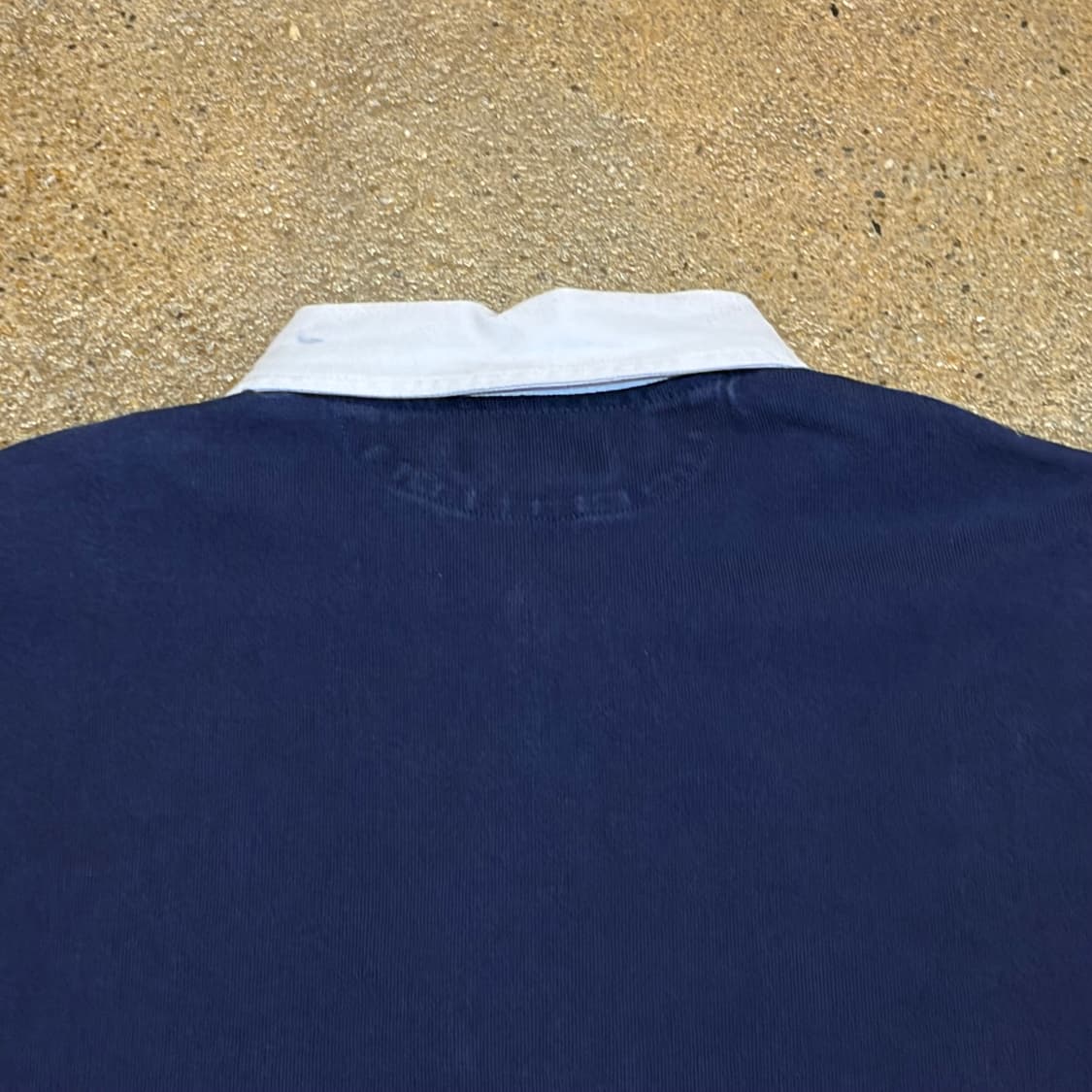 레어 10s 미국 빈티지 폴로랄프로렌 헤비코튼 럭비티 카라티 상품이미지8