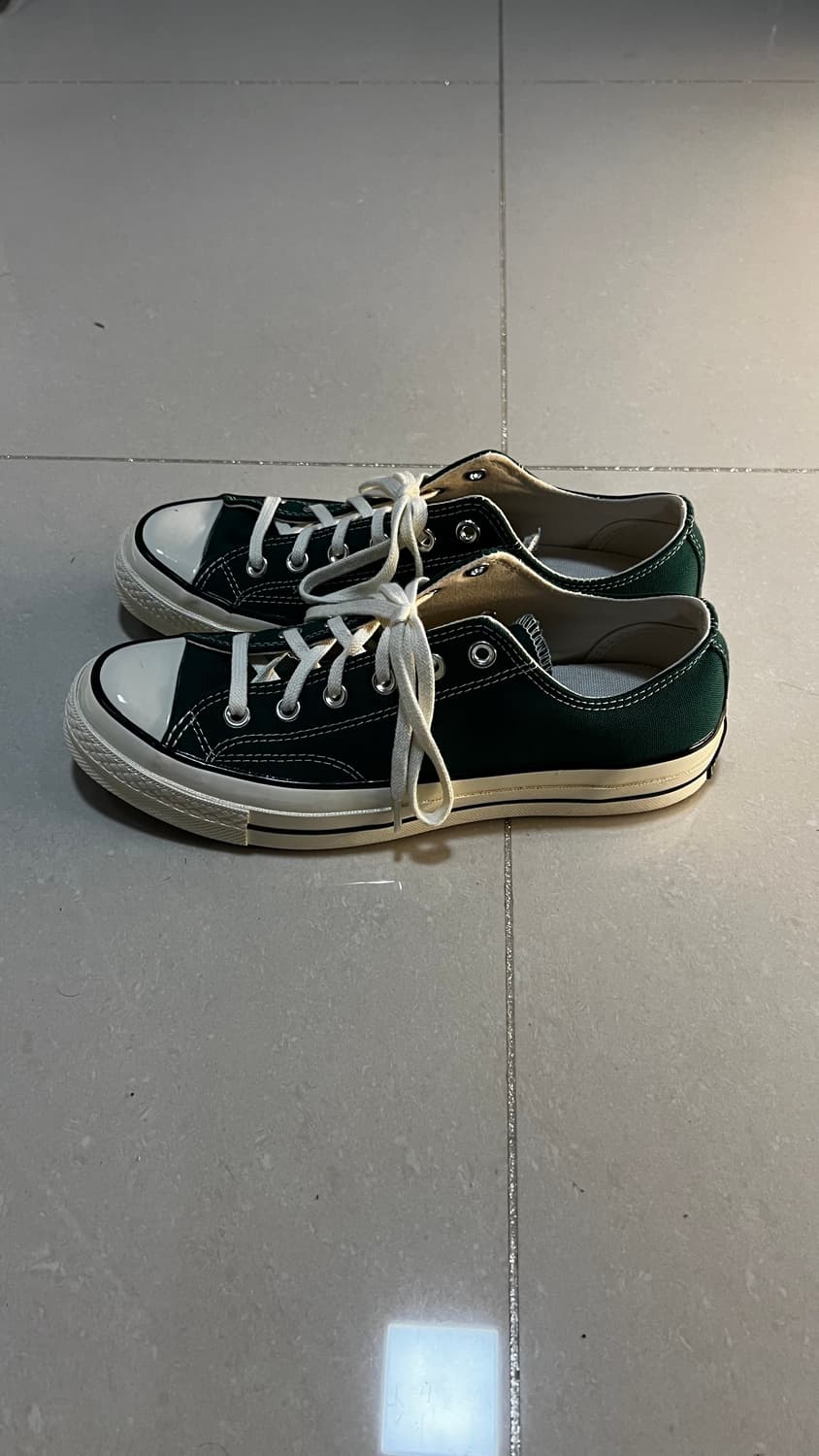 컨버스 척70 로우 그린 265 상품이미지3