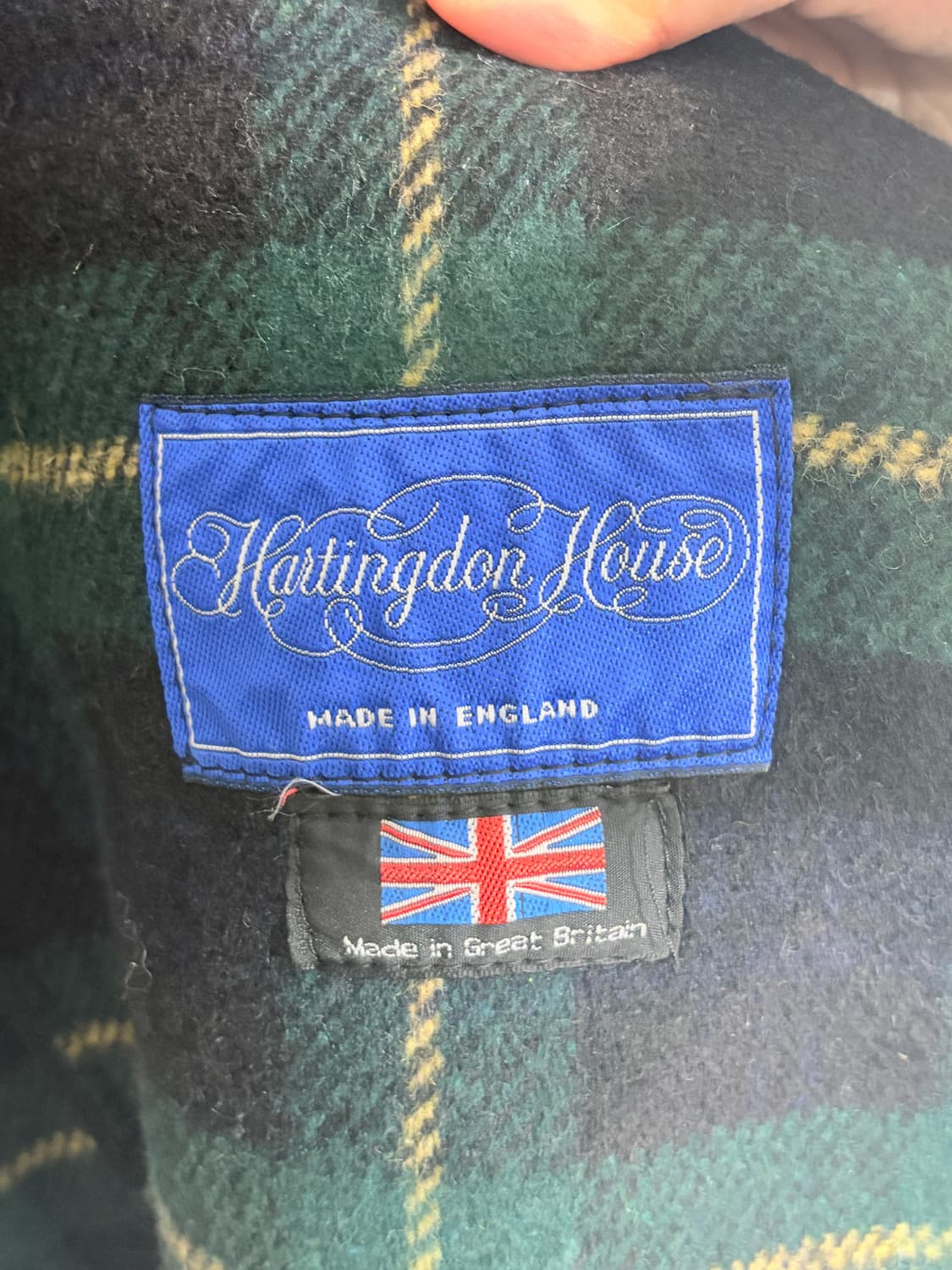 [L] Hartingdon House 영국 하팅던 하우스 울 코트  상품이미지6