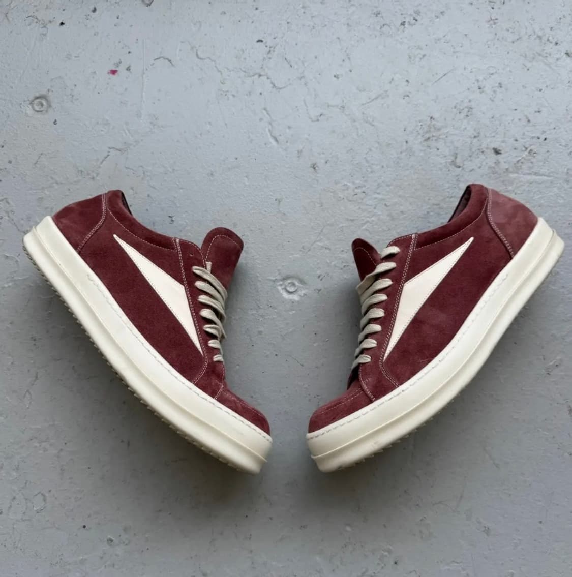 릭오웬스 빈티지 스니커즈 릭반스 더스트 핑크 44 새상품 상품이미지4