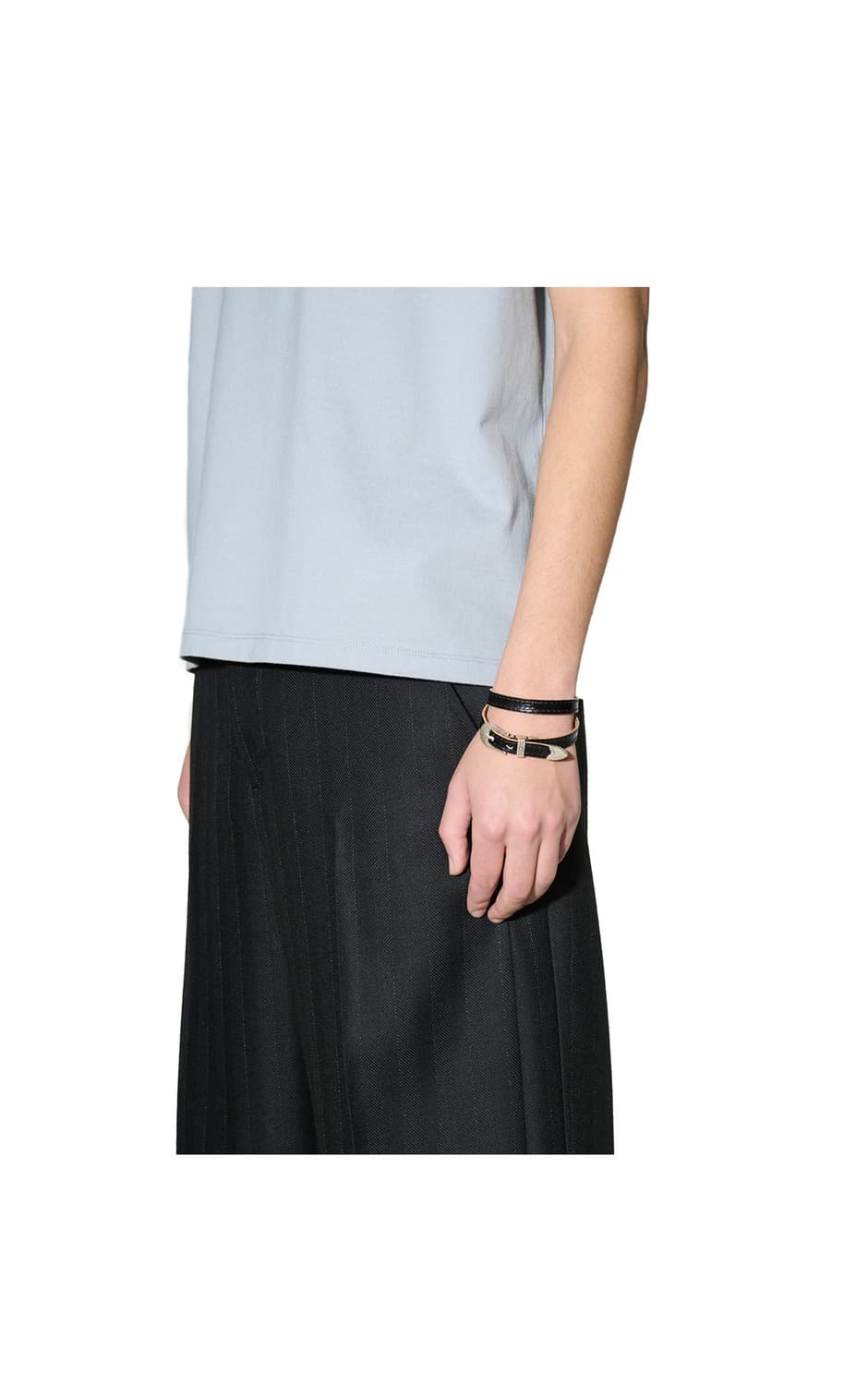 Our Legacy 카우보이 랩 어라운드 (딥 블랙 레더) 상품이미지2