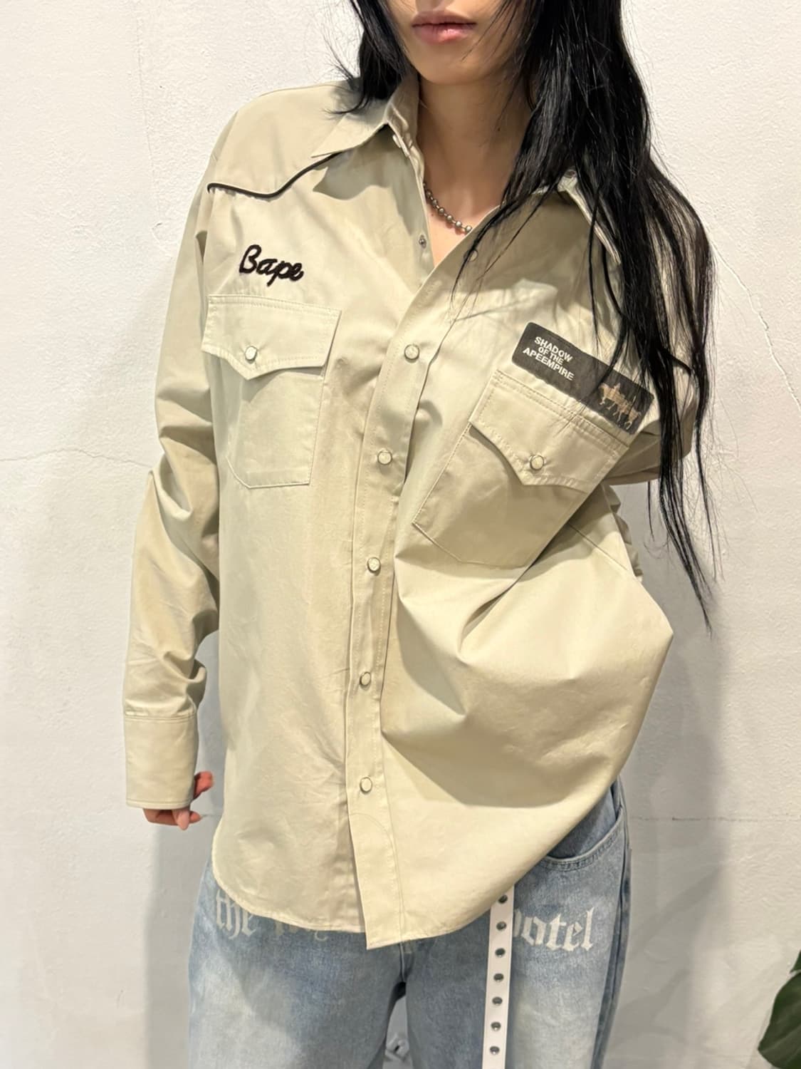 베이프 A BATHING APE 90s Western Jacket 상품이미지5