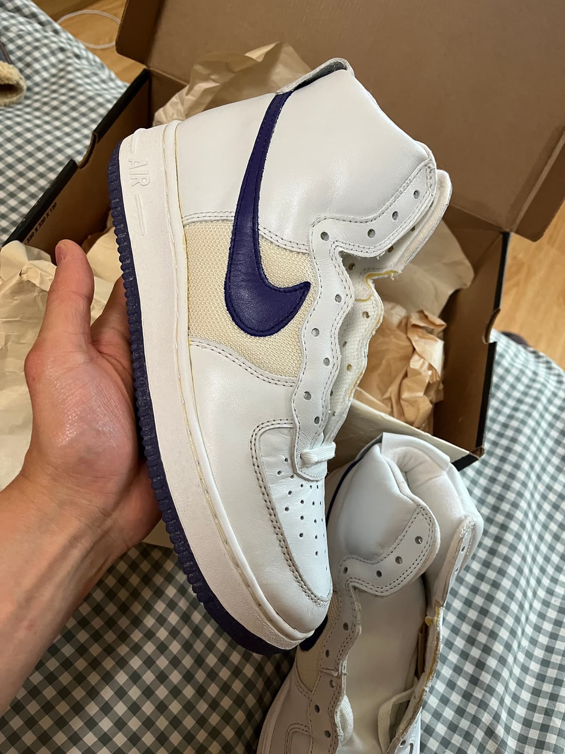 [275] 1998 나이키 에어포스 원 레더 메쉬 상품이미지5