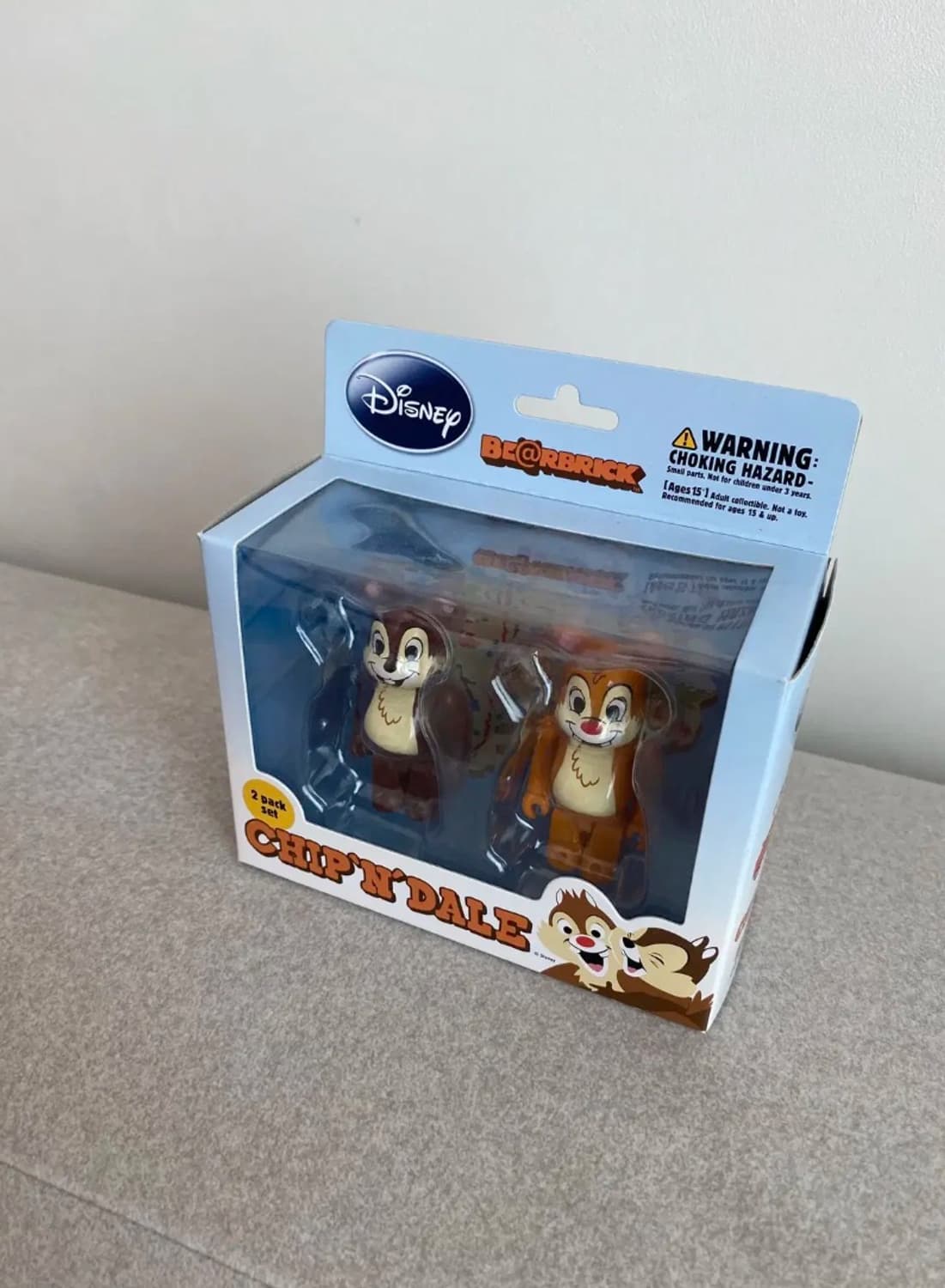 디즈니 칩앤데일 베어브릭 (박스풀, 상태 아주 좋음) 상품이미지2