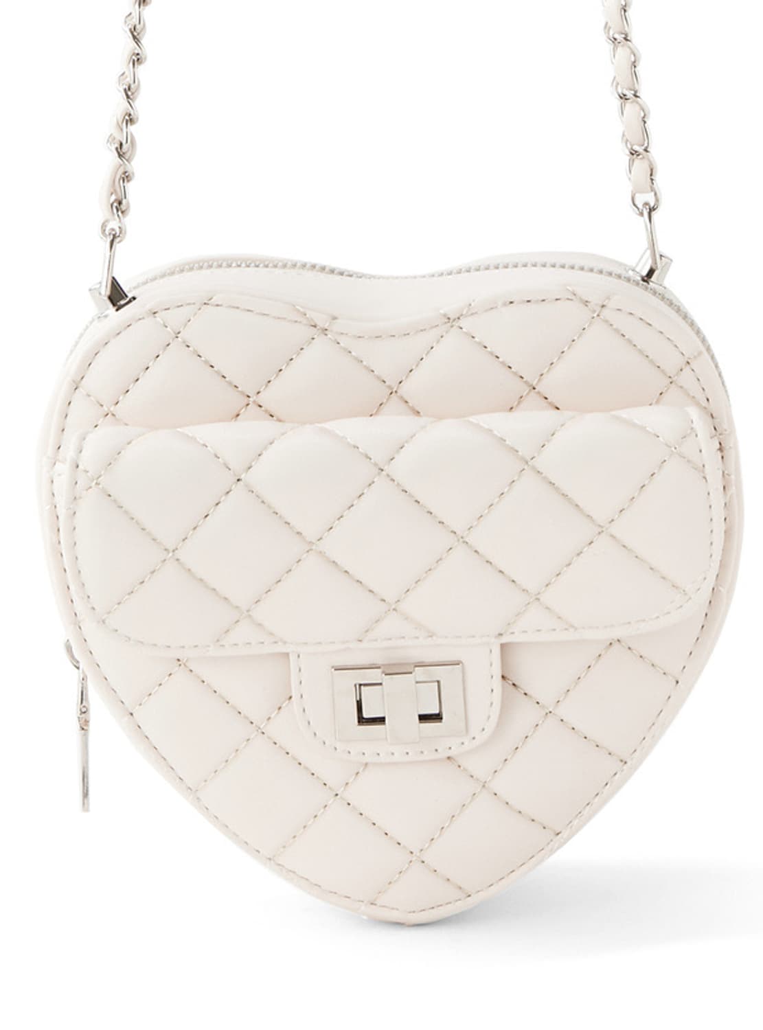 GRL 퀼팅 체인 하트형 백 [tr542] 상품이미지1