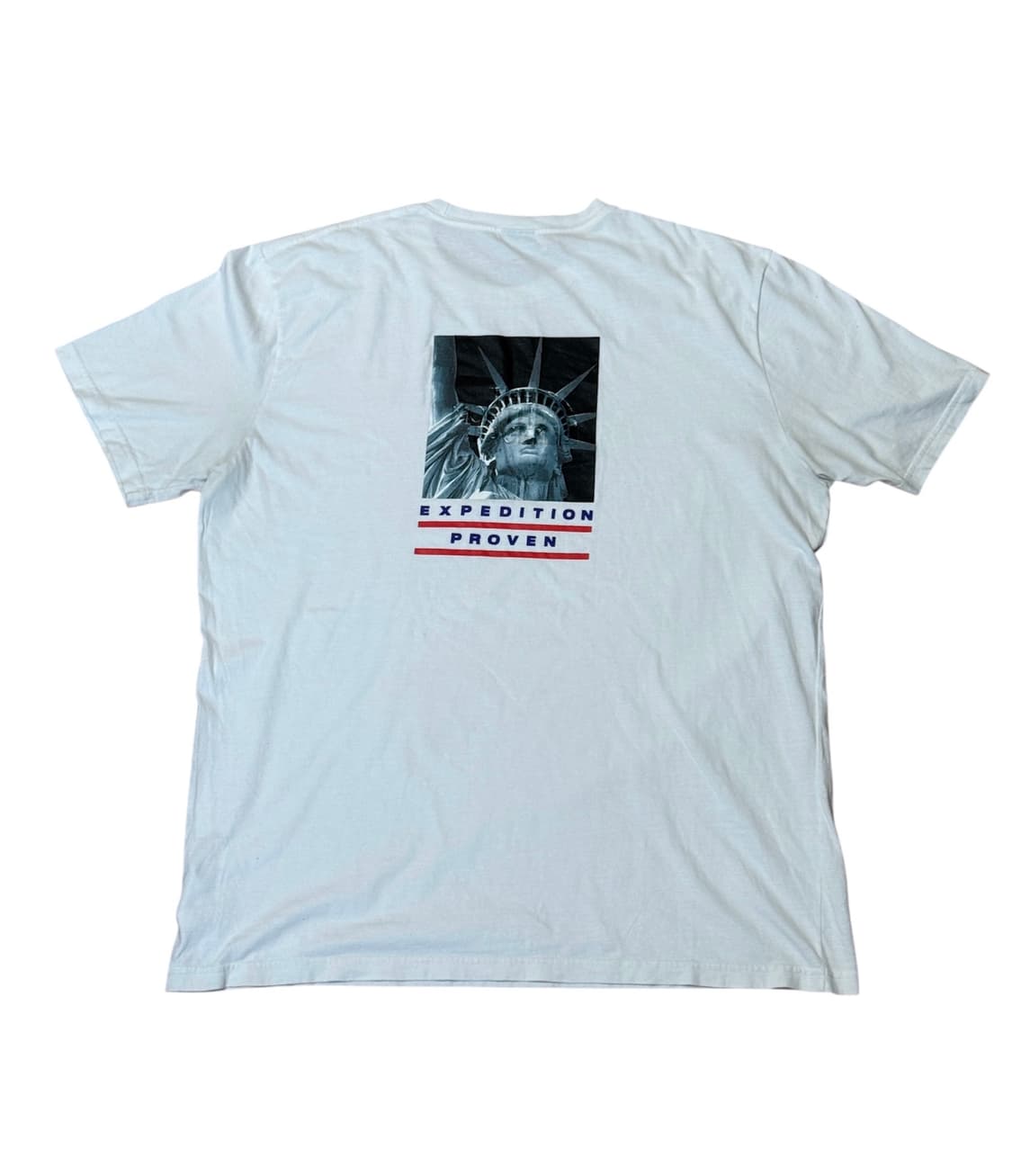 슈프림 x 노스페이스 19FW 자유의 여신상 반팔 티셔츠 화이트 상품이미지2