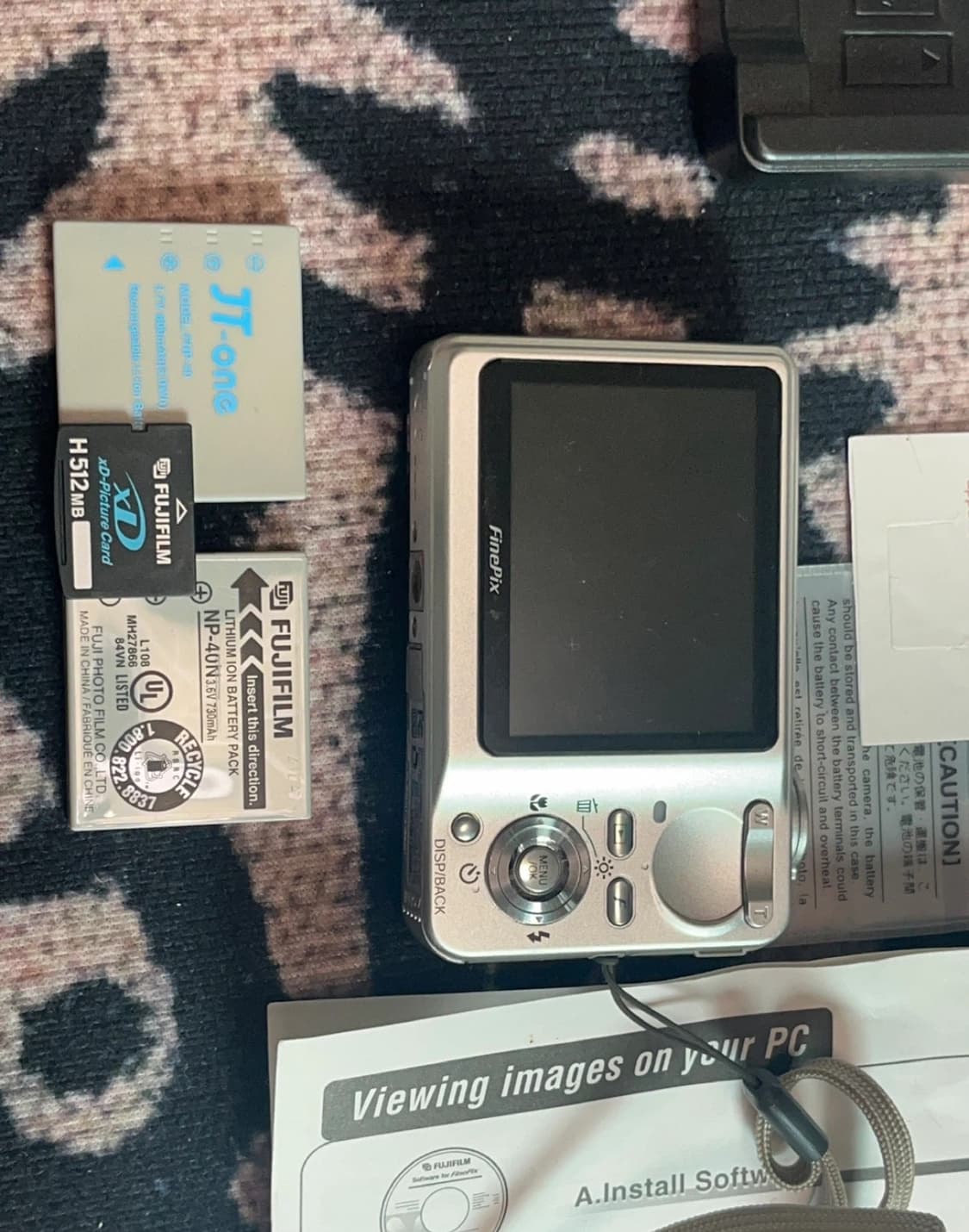 작례있음) 풀박스 후지필름 FinePix F460 디카 디지털카메라 상품이미지3