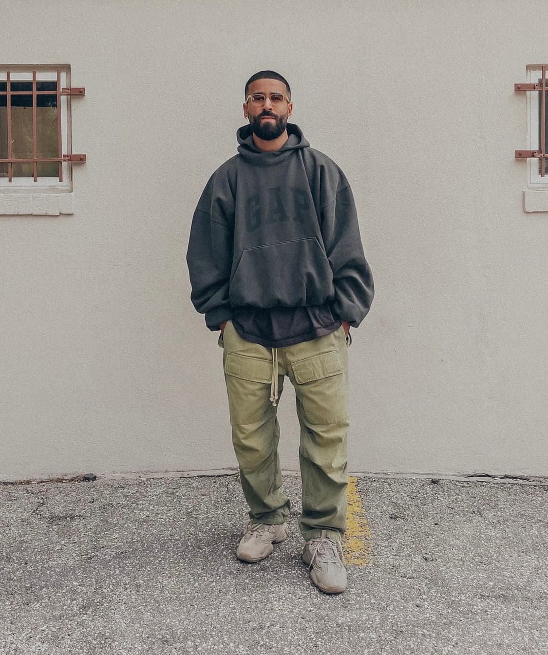 피어오브갓 7TH 밀리터리 카고 팬츠 아미 그린 상품이미지2