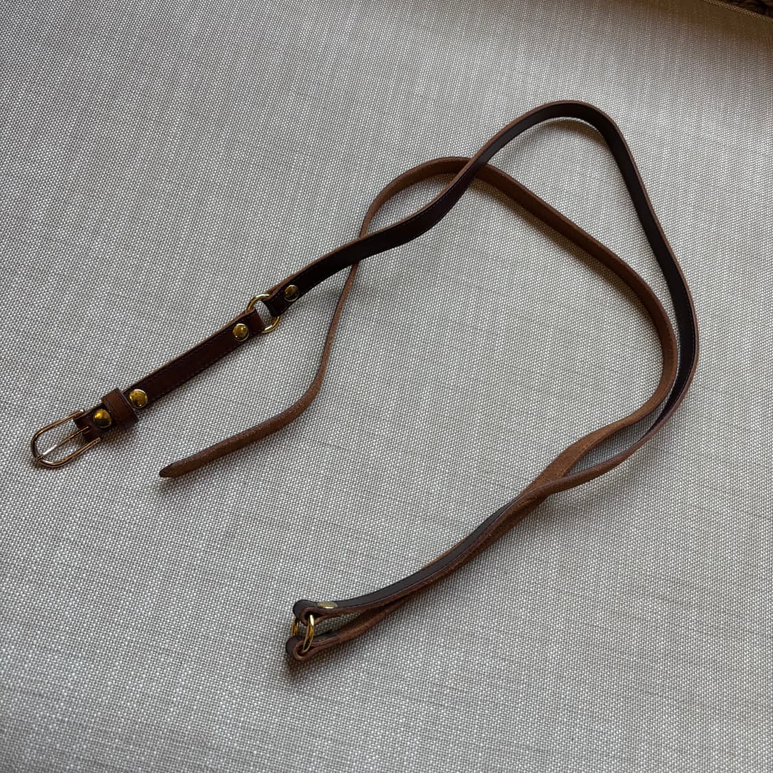 두줄 빈티지 가죽벨트 상품이미지6