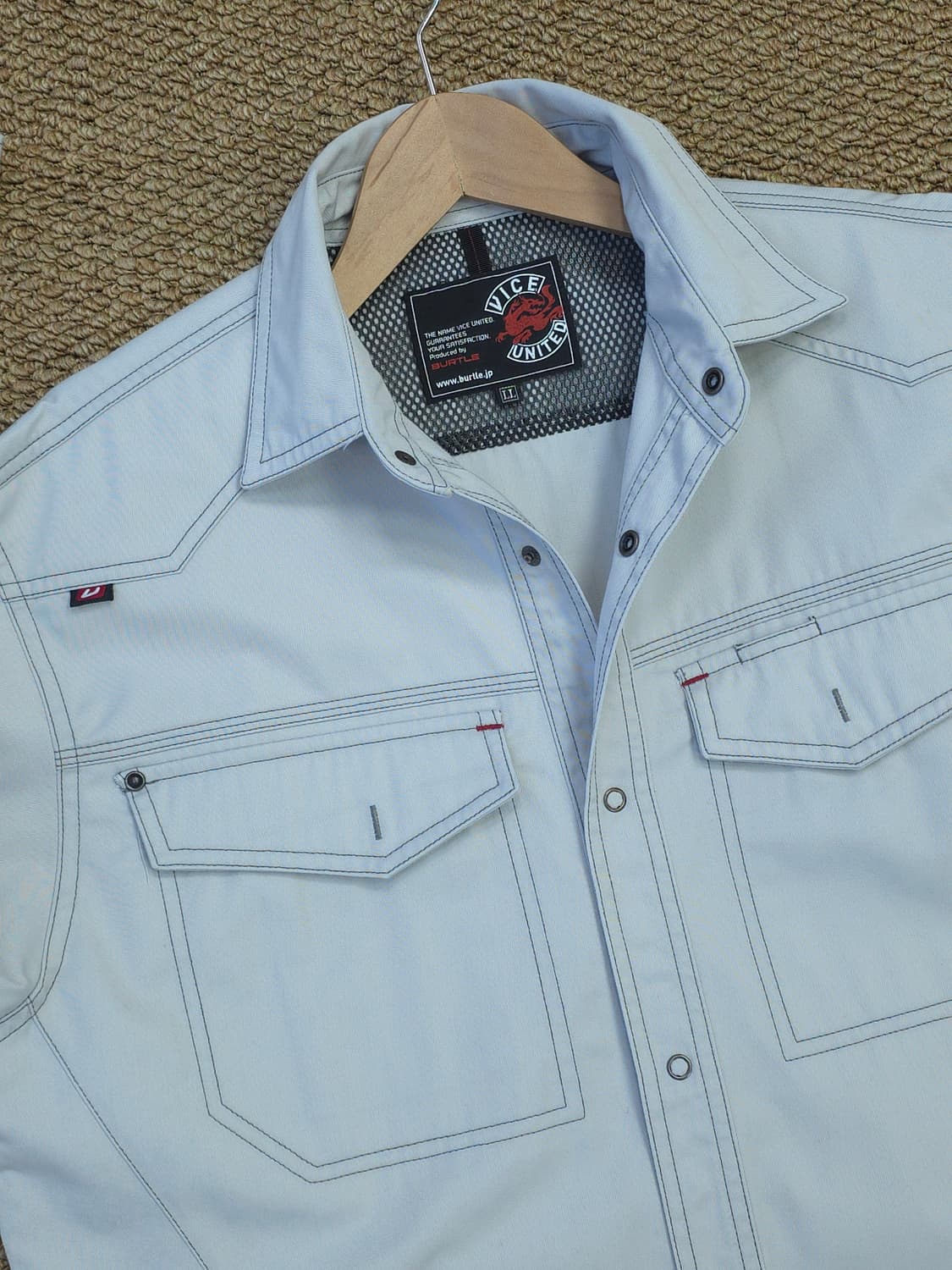 BURTLE 워크 셔츠 상품이미지4