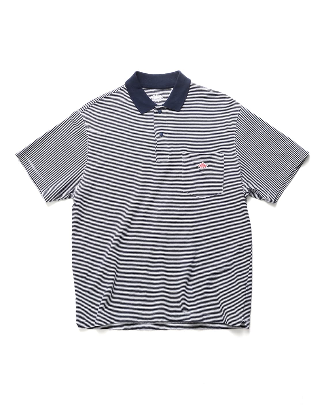 단톤 DANTON Stripe Polo Shirt 상품이미지2