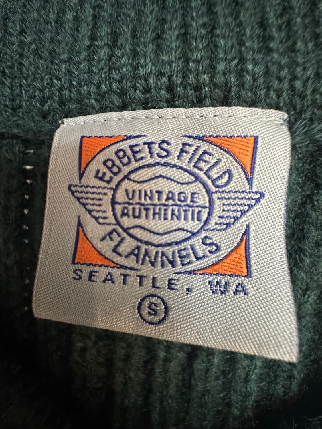 Ebbets Field Flannels 베츠 브이넥 배색 니트 상품이미지5