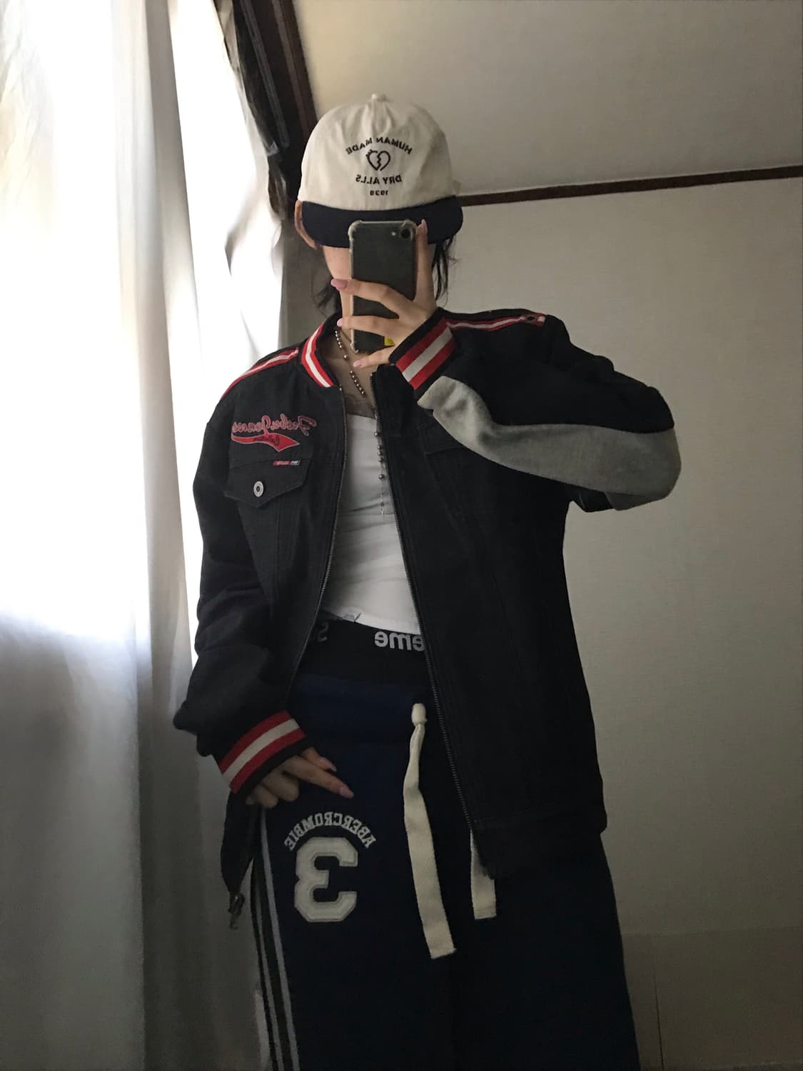 푸부 00s 빅로고 데님 자켓 상품이미지1