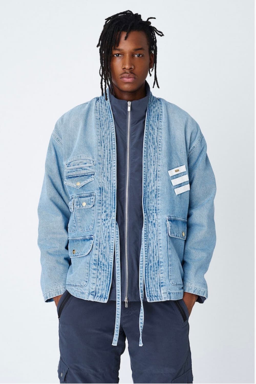 키스 19SS 데님 하오리 자켓  KITH 상품이미지8