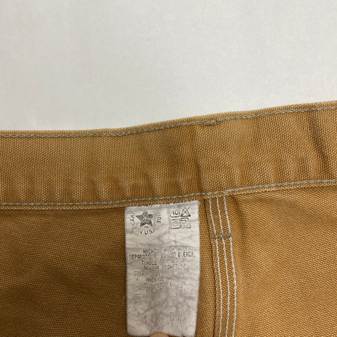 90년대 미제 칼하트 더블니 팬츠 (바람개비 택) 상품이미지3