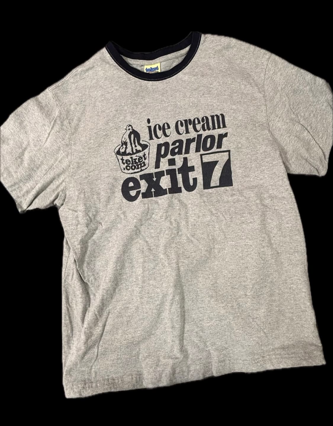 테켓 반팔 그레이 L 상품이미지1