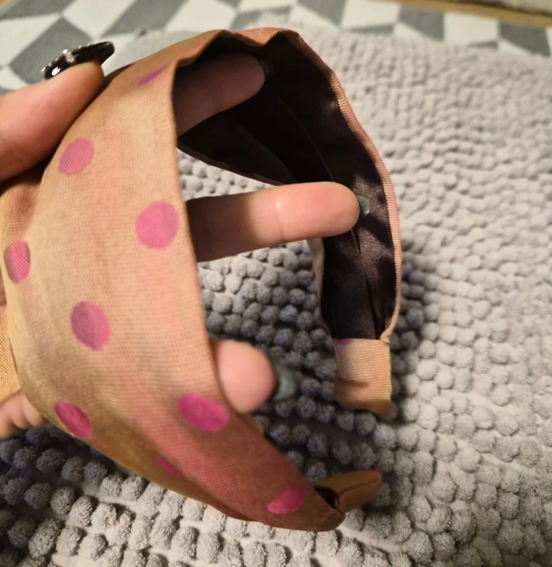 Frances B. 브랜드의  실크 헤어밴드 상품이미지1