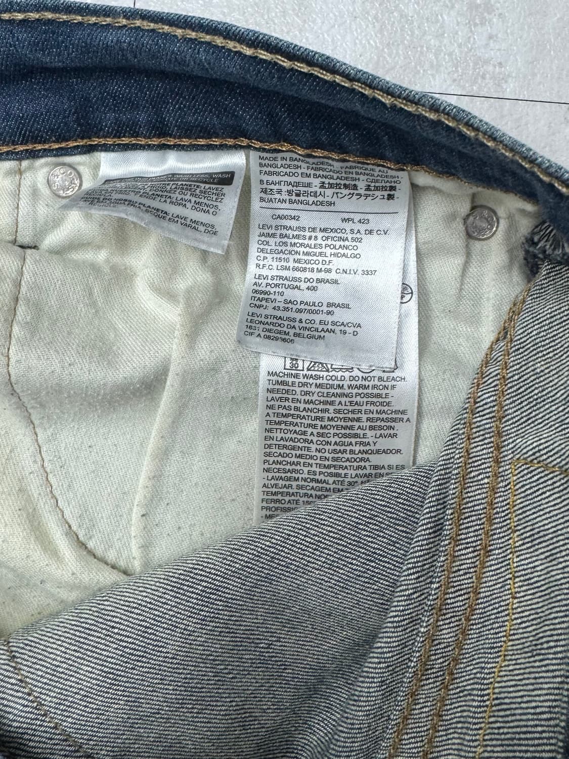 •리바이스 513 슬림 스트레이트핏 상품이미지8