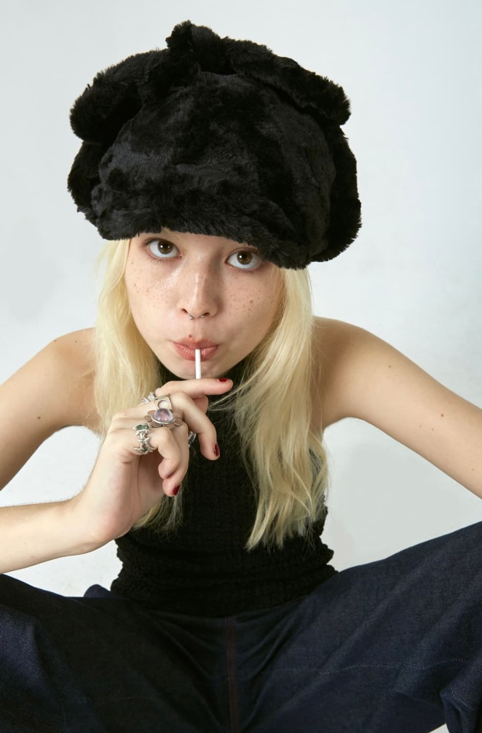 [Cowecome 코위컴] EAR FLAP HUNTING CAP 상품이미지2