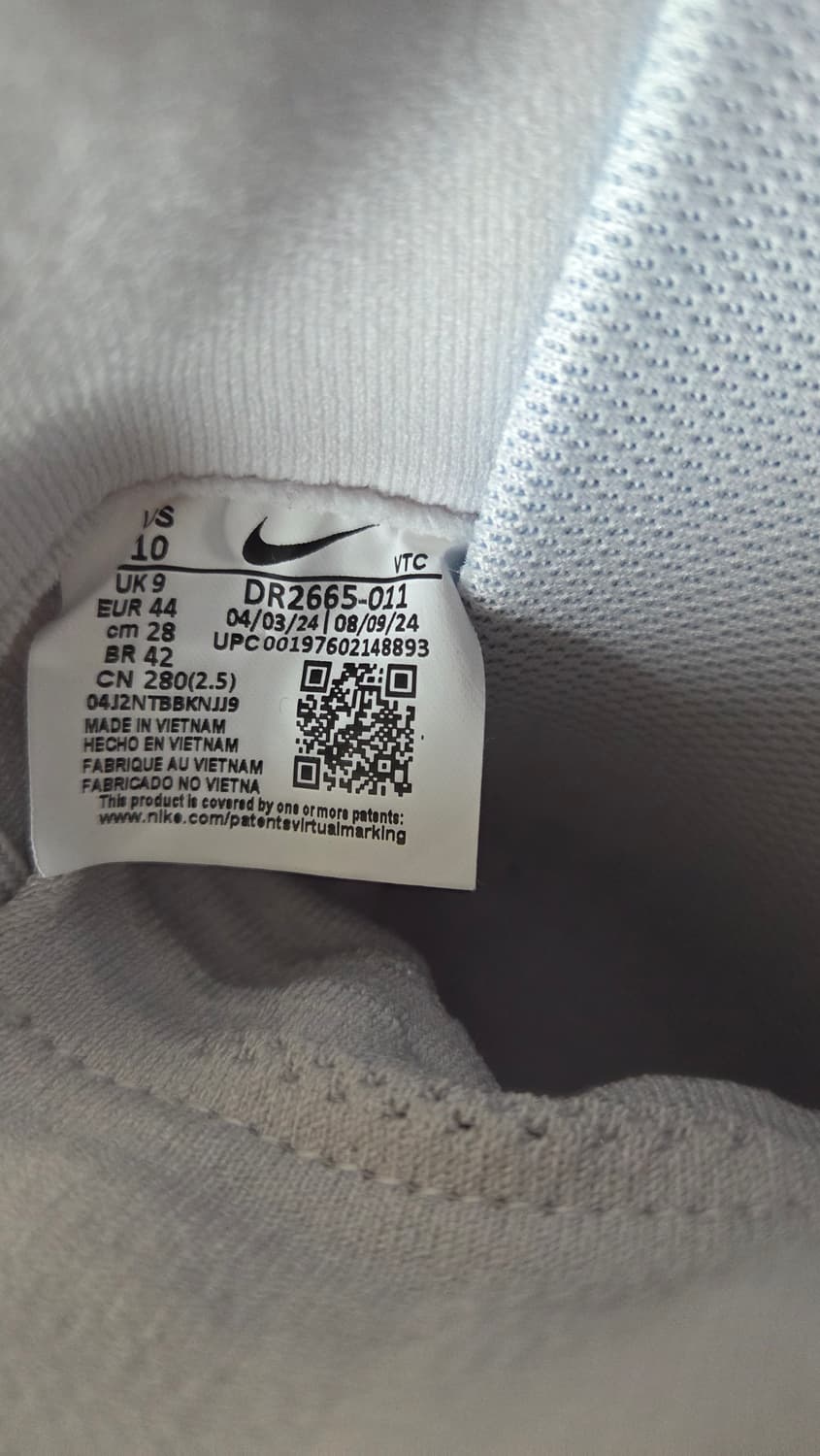 나이키 리액트X 인피니티 런 4 바스트 그레이 하이퍼 바이올렛 상품이미지6