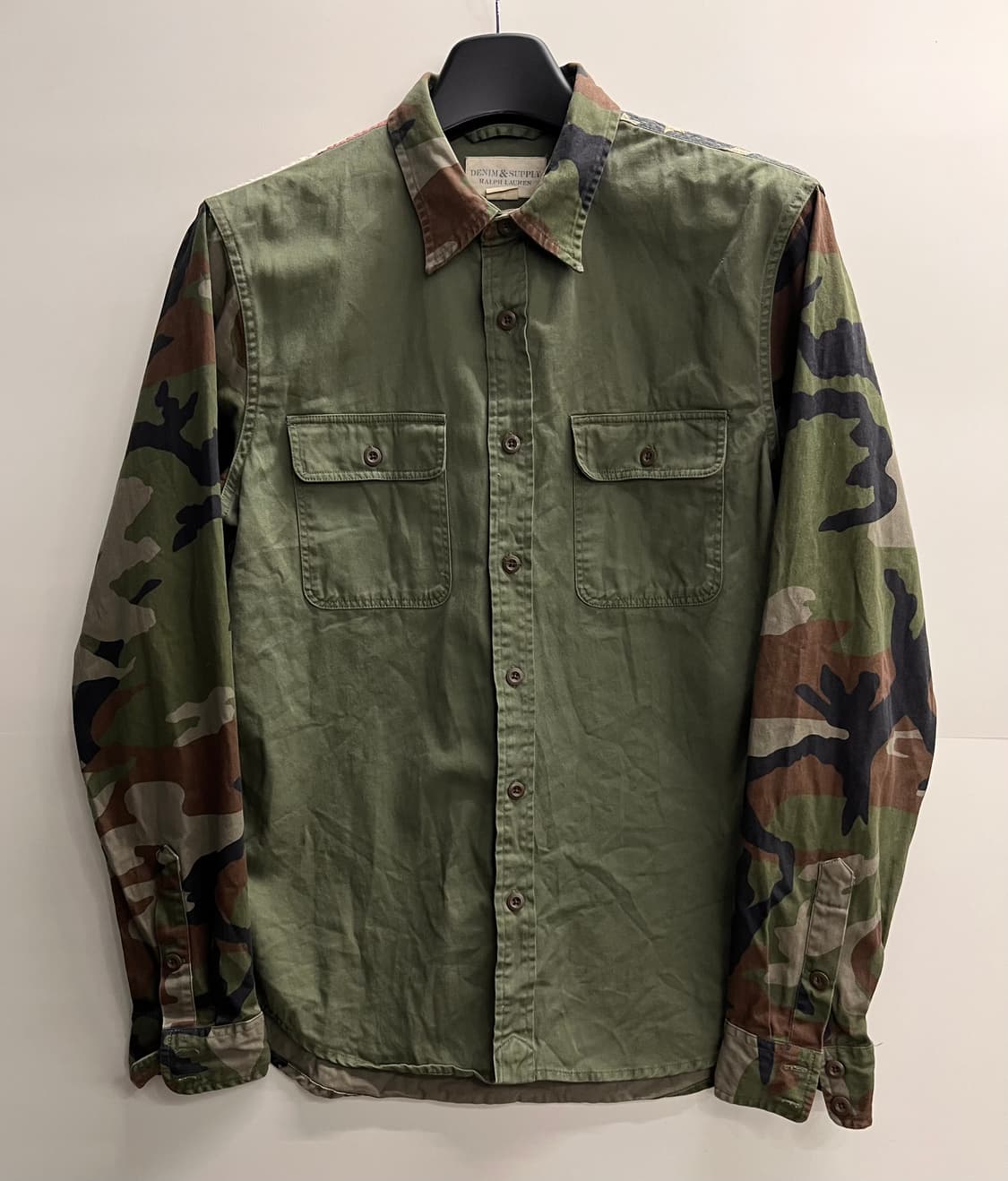 데님앤서플라이 랄프로렌 카모 셔츠 L 상품이미지1