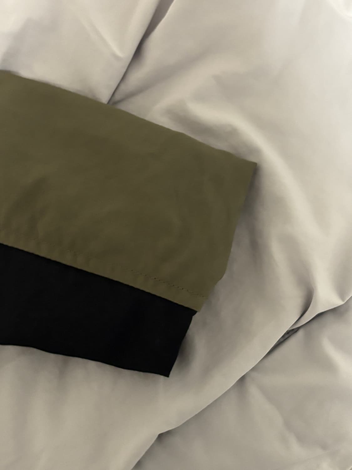 블랙업 버츠 크롭 배색 바이커 자켓 상품이미지9