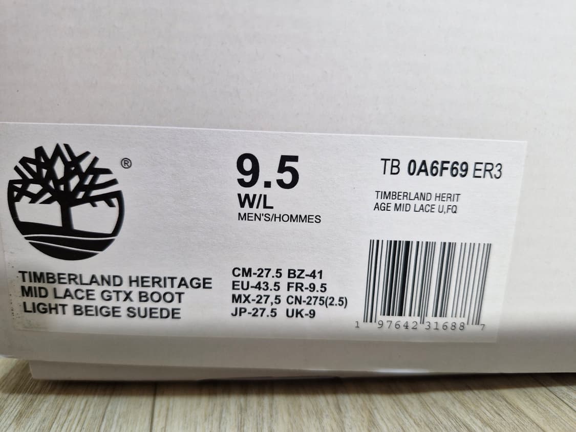 팀버랜드 디스이즈네버댓 목토 미드 부츠 275 판매합니다 상품이미지8