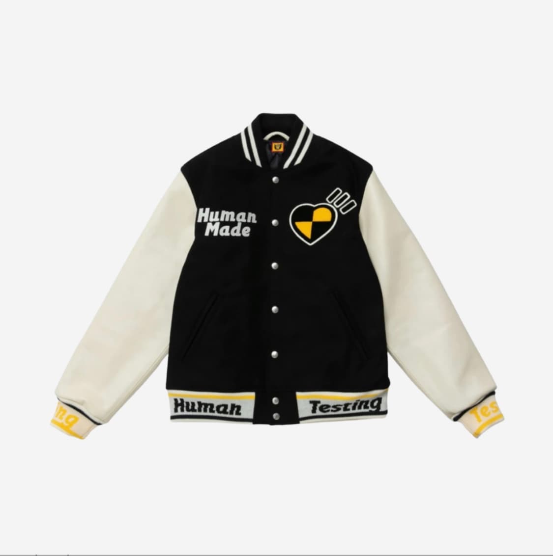 휴먼메이드 x 에이셉 라키 휴먼테이스팅 바시티 자켓 M 상품이미지1