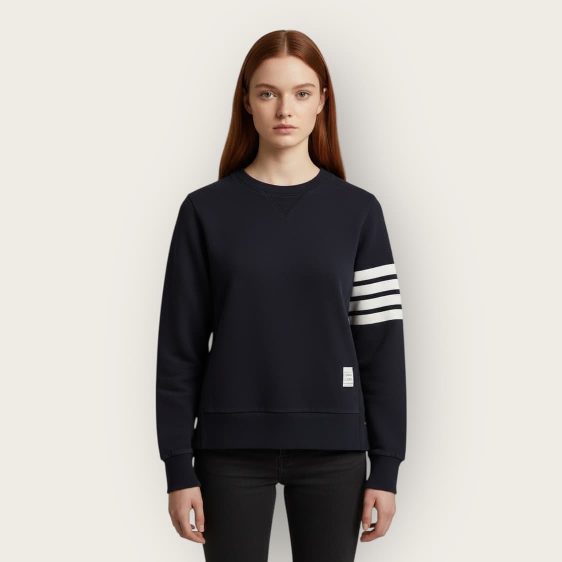 42(2)/ 톰브라운 클래식 루프백 4-바 맨투맨 상품이미지1