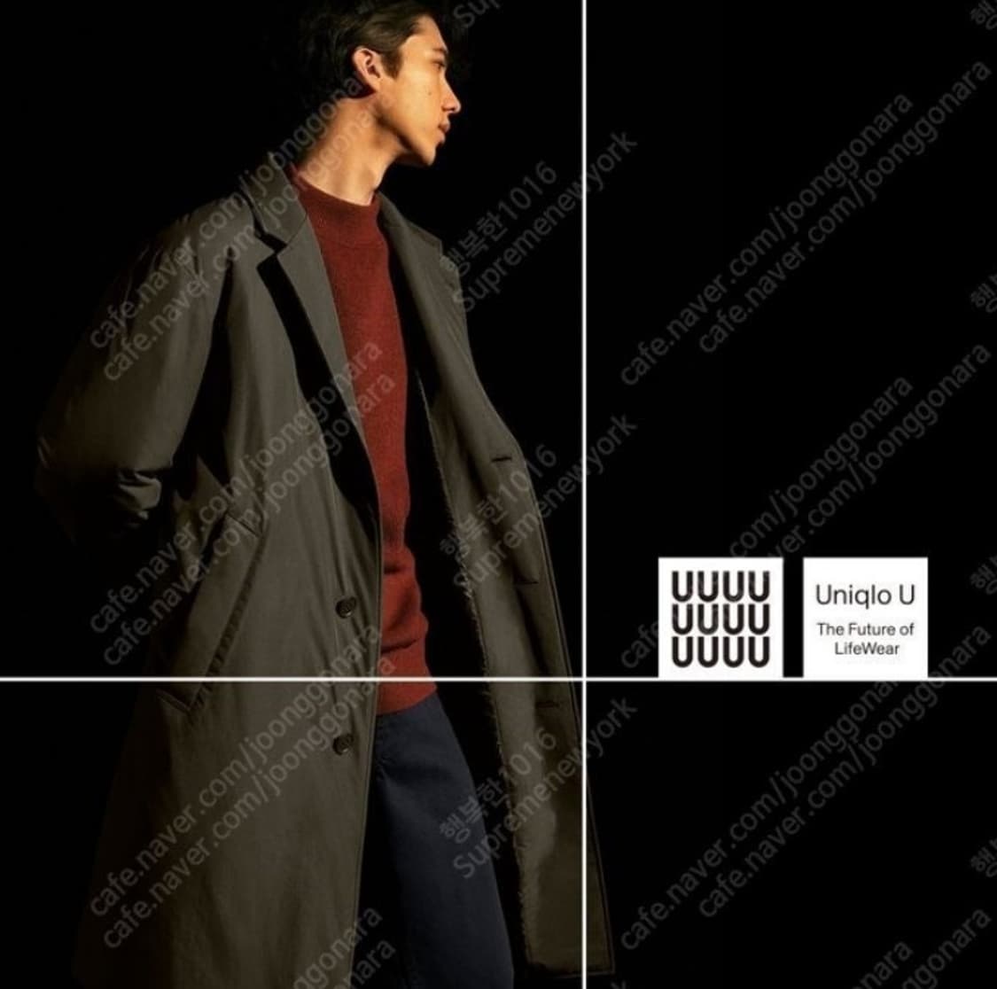 유니클로 x 르메르 라이트 웨이트 패딩 코트  상품이미지7