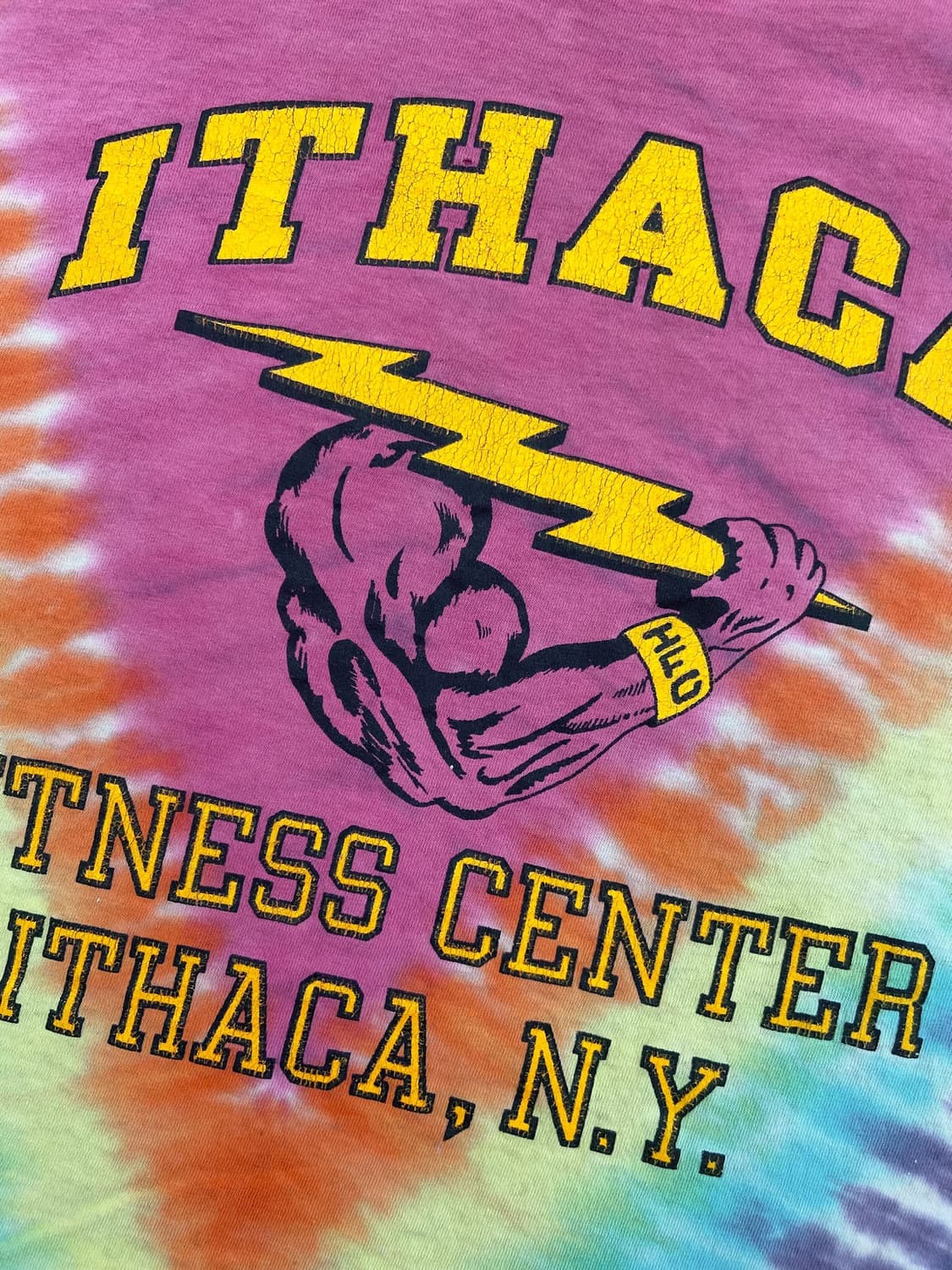 Hanes Ithaca NY Fitness Center T-shirt 상품이미지4