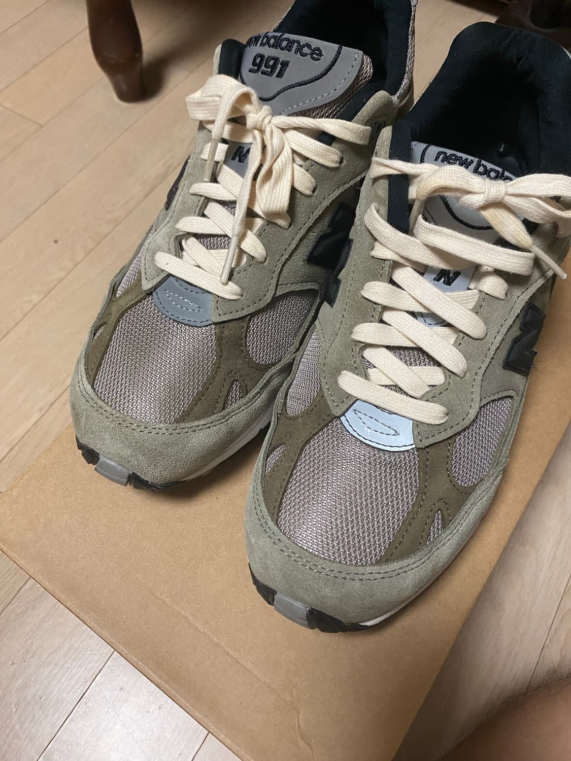 뉴발란스 991 메이드 인 UK JJJ자운드 그레이 275 상품이미지2
