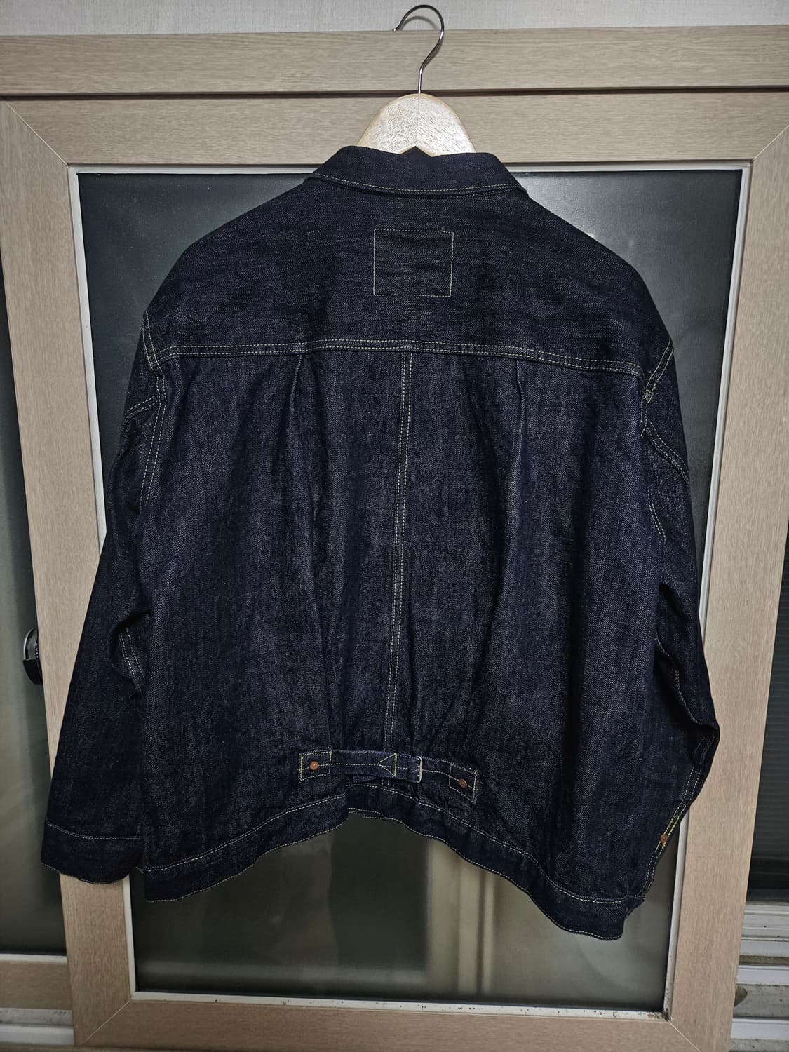 아웃스탠딩 SELVEDGE DENIM 1ST JACKET_INDIGO 상품이미지3