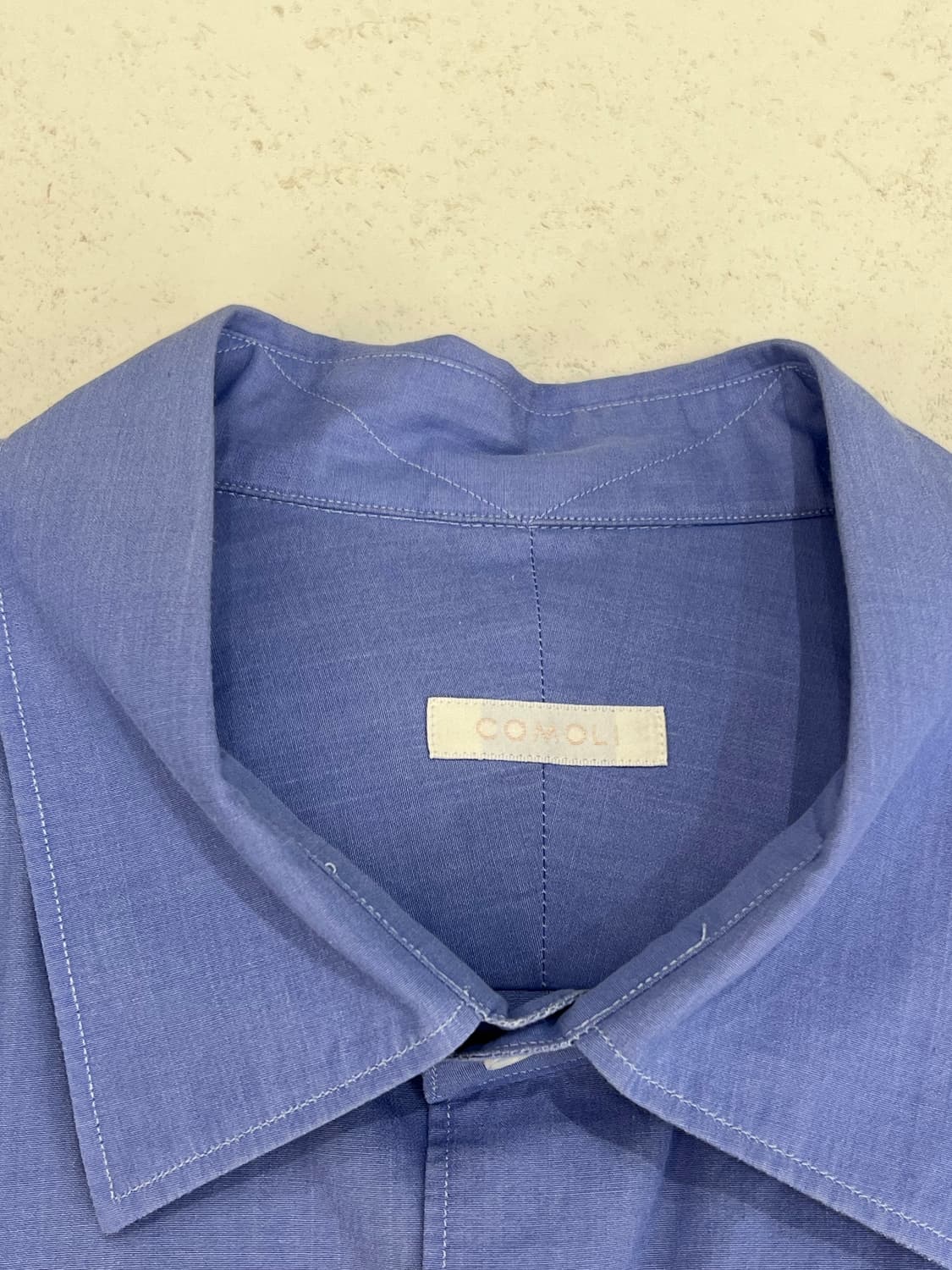 COMOLI 코모리 셔츠 SAX 3 상품이미지2