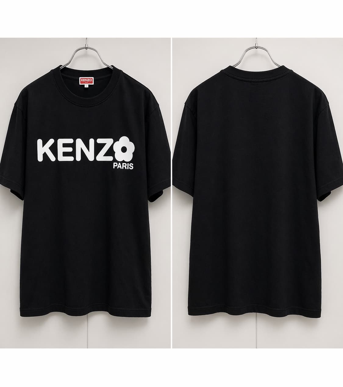 KENZO 보크 플라워 반팔 티셔츠 블랙 L 상품이미지3