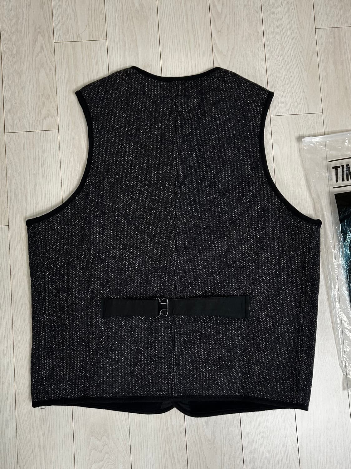 브론슨 Salt & Pepper Beach Cloth Wool Vest 상품이미지2
