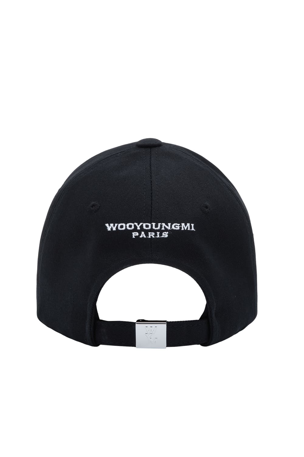 우영미 블랙 로고 볼캡 상품이미지3