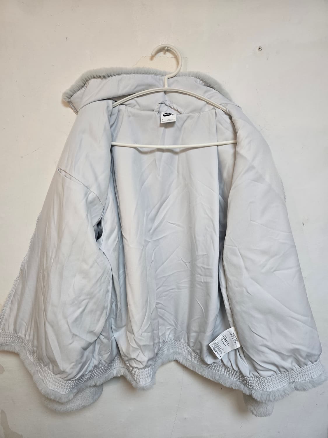 나이키 여성 빅스우시 퍼 자켓 XL (새상품)
 상품이미지5