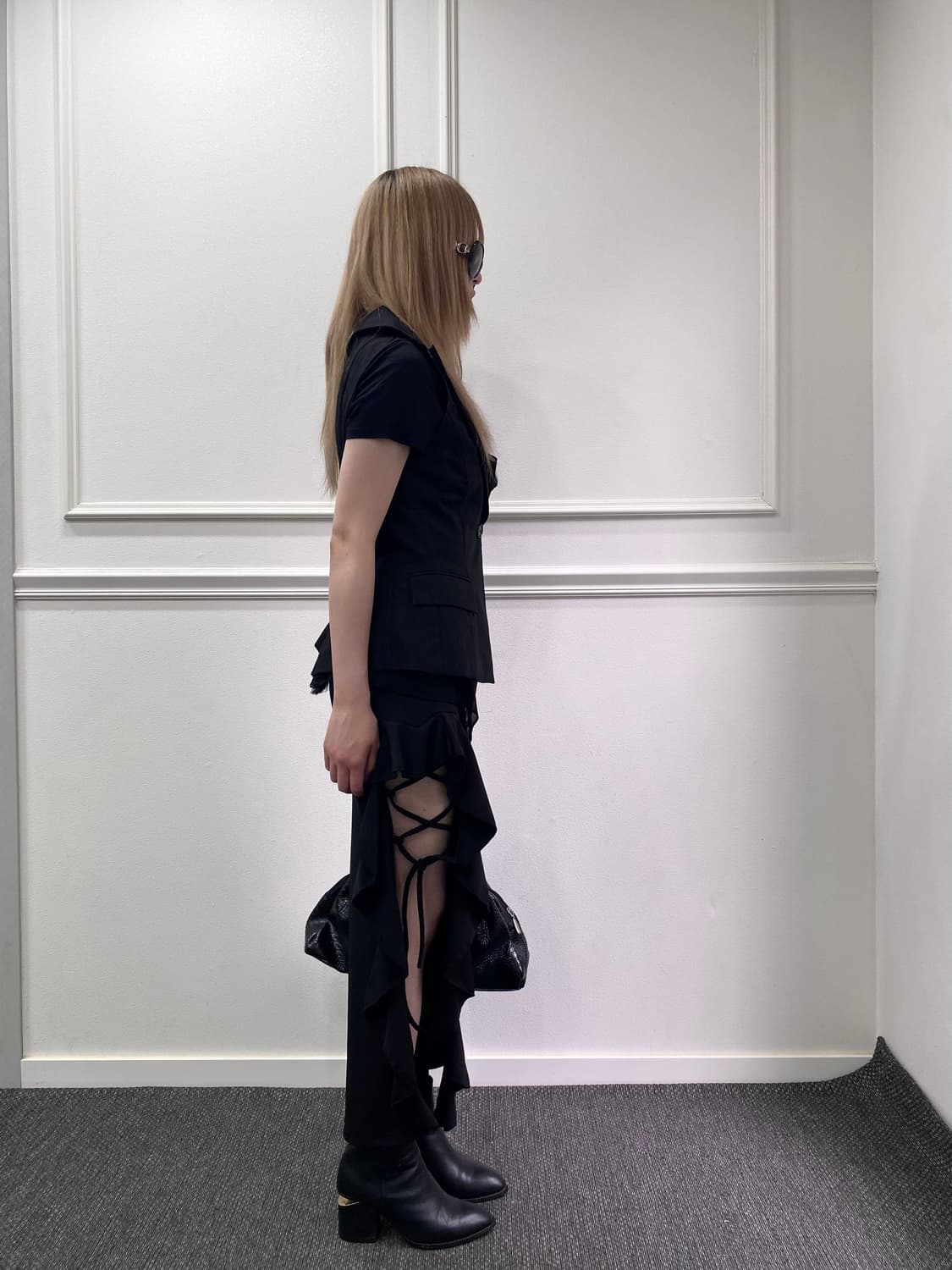  [OBZee]00’s Minimal Mood Slim Fit Vest 상품이미지4