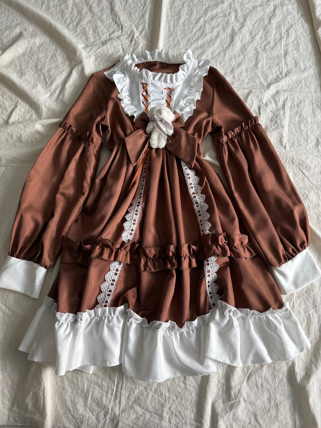 라떼 로리 양산형 원피스 상품이미지1